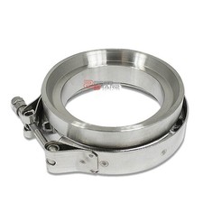 T304 Gt45 3.25turbo Downpipe Exhaust Down Pipe V-band Clampsflange Adapter