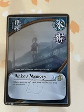 Naruto CCG, Anko's Memory, 738, 1st Edition, LP, Foil