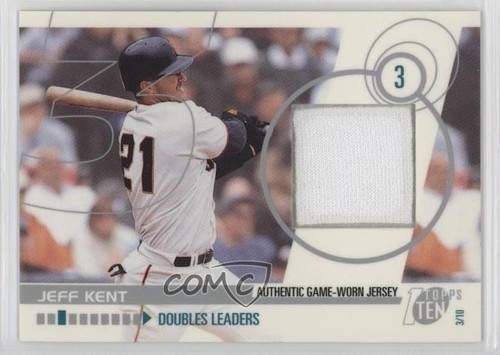 2002 Topps Ten Relics Jeff Kent #TTR-JKE