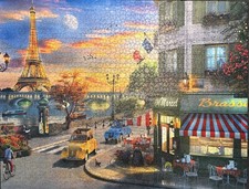 RAVENSBURGER: 'Paris Sunset' 2000 Piece Jigsaw Puzzle