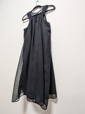 Nicola Finetti LBD Black Trapeze swing Dress Whimsigoth Size 12