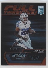 2024 Panini Donruss Elite Full Throttle Red 71/75 DaRon Bland #23 11oh