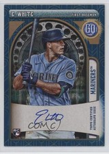 2021 Topps Gypsy Queen Gypsy Queen Blue 43/99 Evan White #GQA-EW Auto 1r8u