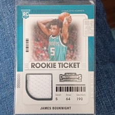 Panini Contenders 2021-22 James Bouknight Rookie Ticket #RTS-JBO Hornets