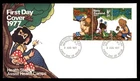 Mayfairstamps New Zealand FDC 1977 health stamps assist health camps children in