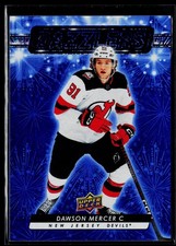 2023-24 Upper Deck #DZ-72 Dawson Mercer Dazzlers Blue