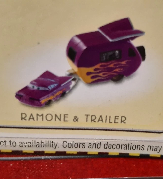 Cars Mini Aventuras Ramone y Remolque Películas Disney - Embalaje Casi Como Nuevo Foto 3 de 3