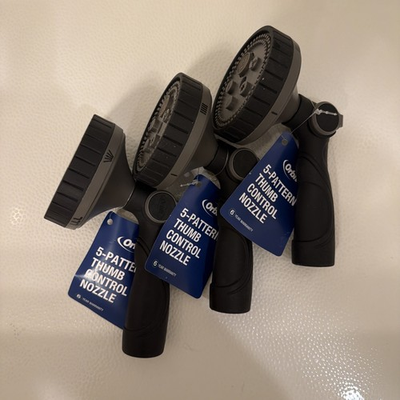 #ad #ad Qty 3 Orbit 5 Pattern Thumb Control Nozzle NEW $14.99