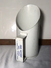 Vintage Metal Ohio Hatchery Feeds Supplies Advertisement Feed Scoop