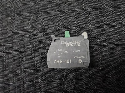 Schneider Electric Contact Block Auxiliary ZBE-101 600V AC max, 600V DC max, 10 