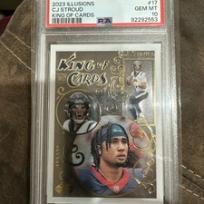 2023 Panini Illusions - King of Cards C.J. Stroud #17 (RC)