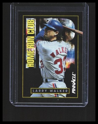 1993 Larry Walker - Score Pinnacle Black Home Run Club #14 Montreal Expos