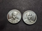 4 OZ Silver * Butch Cassidy and Sundance Kid * (2) 2 OZ Coins *  (a1)