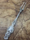 LILY BY WHITING STERLING SILVER COCKTAIL/OYSTER FORK W/MONOGRAM