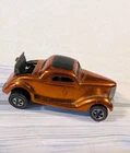Vintage 1968 Hot Wheels Redline Classic '36 Ford Coupe  Spectraflame Orange