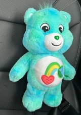 Care Bears I Care Bear Love the Earth 14" Plush - Excellent Shape
