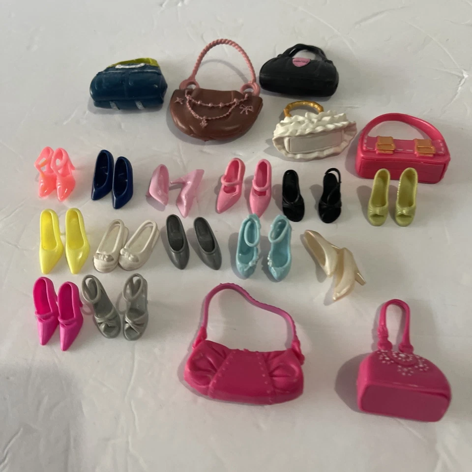 Barbie Skipper Shoes 13 Pairs And 7 Purses - Image 4 of 4