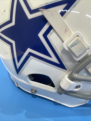 XENITH X2E YOUTH FOOTBALL HELMET 2016 Blue / WHITE Face mask SIZE Medium - Picture 10 of 17