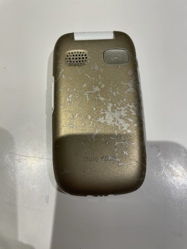 Doro 6520 Flip Phone for Seniors- Champagne/White - Picture 6 of 12