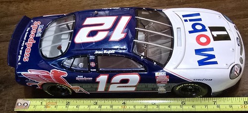 8" Nascar 1/24 RC Authentics #12 Jeremy Mayfield Mobil 1 1998 Ford Taurus Car - Picture 10 of 13