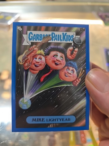 2024 Topps GPK Green Day Garbage Pail Kids Mike Lightyear 12A Blue 07/99