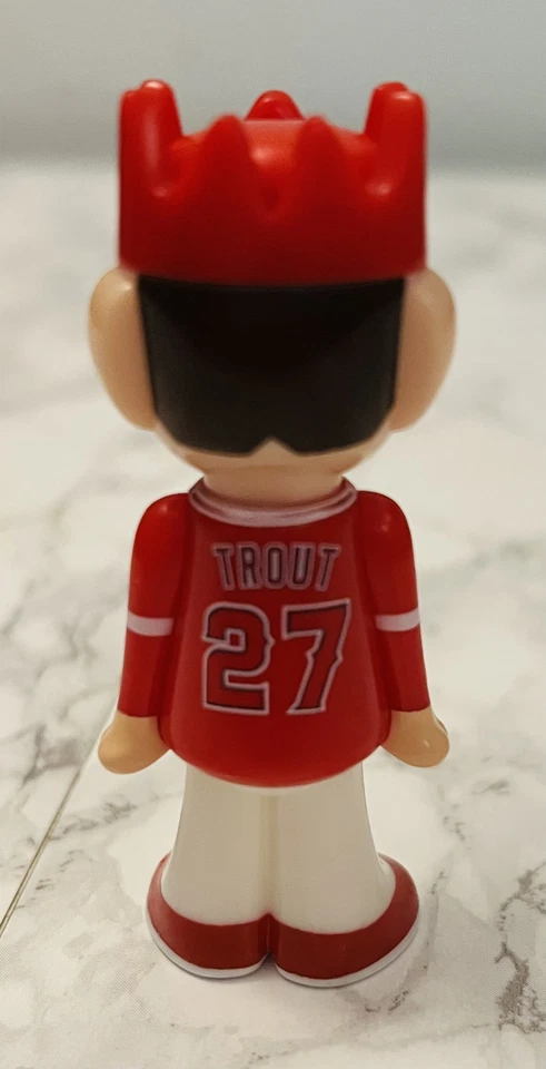 2025 Ghostwrite x MLB 'Game Face' 1st Edition Mike Trout /1000 Angels - Image 2 of 3