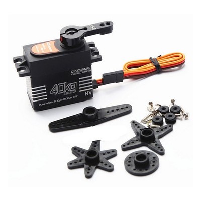 Waterproof 40kg Metal Gear Digital Servo Kits for DIY 1/8 1/10 RC Car Robot