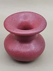 Signed Van Briggle Mulberry Small Plum Window Bud Vase 1 3/4” high/wide