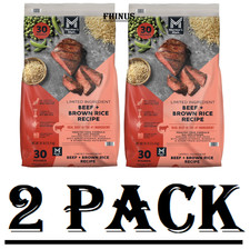 2 Pack Member's Mark Beef and Brown Rice Limited Ingredient Dry Dog Food 30 lbs.