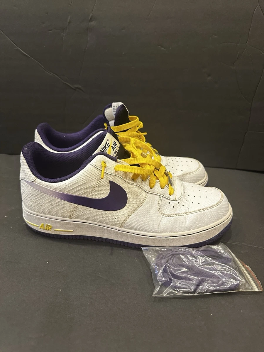 Preços baixos em Nike Air Force 1 Low Snakeskin Lakers | eBay