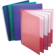 Esselte Oxford Poly 8-Pocket Folder-Letter Size-9.1 x 10.6 0.4 (Colors may Vary)