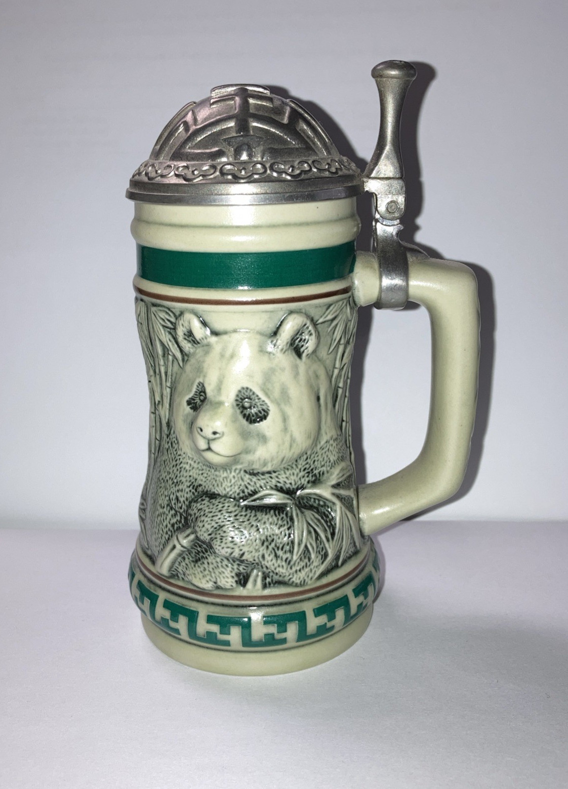 Vintage Avon Endangered Species Stein - Giant Panda 1991 - 5.5 in. H