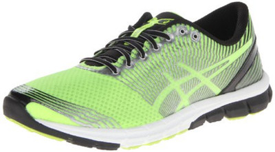 ASICS T412N.0490 Men's Gel Lyte33 3 Running Shoe,Flash Yellow/Black/Silver,10 M
