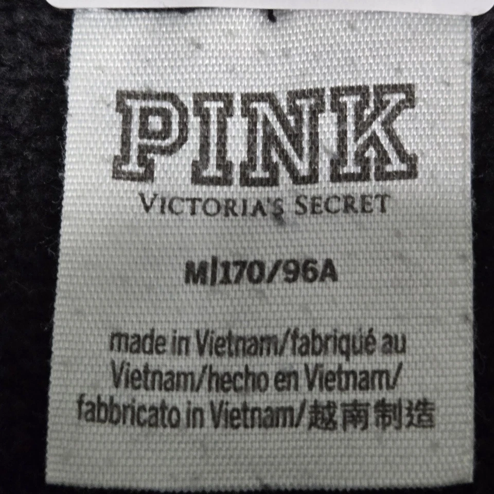 Sudadera con capucha ROSA Victoria's Secret para mujer M (170/96A) negra amarilla verde púrpura Foto 4 de 4