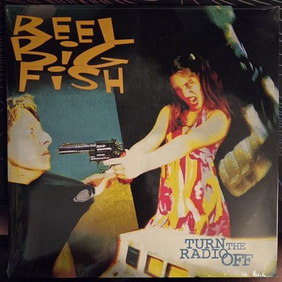 Turn The Radio Off- Reel Big Fish Vinyl DRESS TRI-COLOR STRIPE W/ SPLATTER x/350