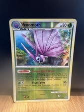 Venomoth HGSS Triumphant 11/102 VG/Excellent Rare Reverse Pokemon Card 2010