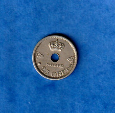 Norway Haakon VII 25 Ore coin  1939  VF  (KM384)  (N3-110) COMBINE ORDERS