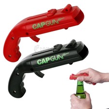 Beer Bottle Opener Cap Gun Launcher Shooter Bottle Opener Creative Game