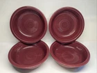 Fiesta Cinnabar Homer Laughlin 7” Coupe Soup Bowls (4) READ