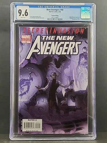 New Avengers #40 2nd Print CGC 9.6 1st Skrull Queen Veranke