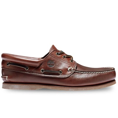 Schuhe Timberland  Classic Boat 3 Eye Padded Collar  TB176015214 Gr. EUR 45