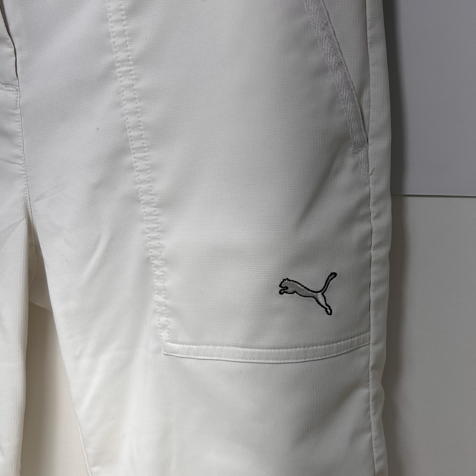 Puma Dry Cell Golf Shorts Women’s 4 White Bermuda thumbnail 7