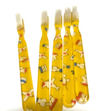 5-PACK FUN Vintage NEW Designer Toothbrush By Alan Stuart New York