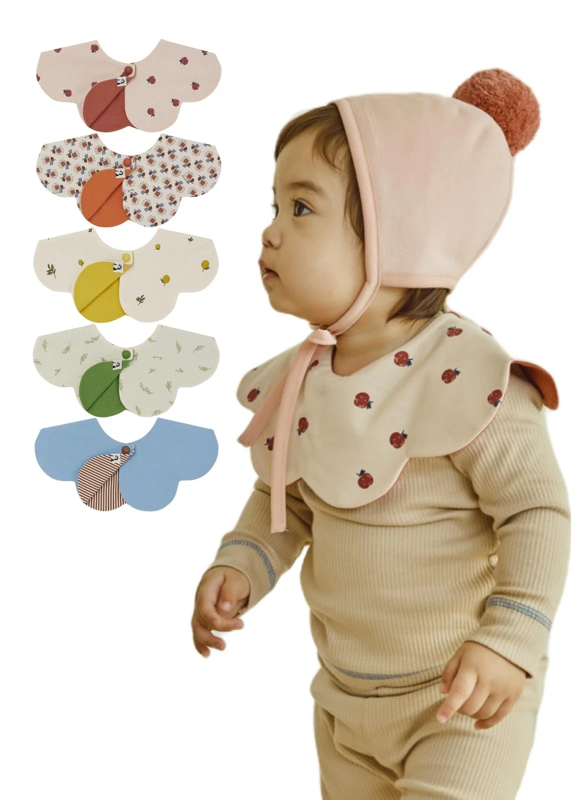 Konny Baby Bibs 5-Pack, 360 ​​° Rotate, Soft and Absorbent for Drooling and T...
Opens in a new wind