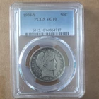 1908-S Barber Half Dollar Silver PCGS VG10 San Francisco 50C KM#117