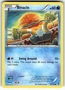 Binacle 22/124 Fates Collide Common Pokémon Card