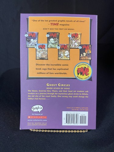 Bone Ghost Circles by Jeff Smith Graphic Novel 2008 - Picture 2 of 6