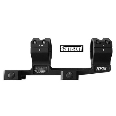 Samson RPM Rapid Precision Mount, 30mm, 2'' Offset, Picatinny, Black #03-00234-01