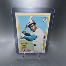 Topps Andre Dawson Montreal Expos All-Star Rookie #72 1978 MLB Baseball Card. rookie card picture