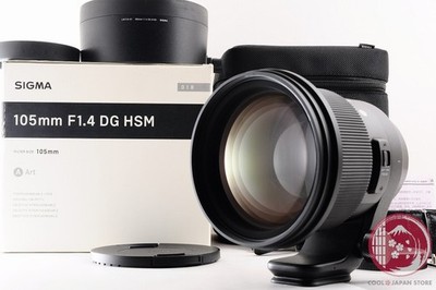 [MINT+ in Box] Sigma 105mm f/1.4 DG HSM Art CANON from Japan Lt80